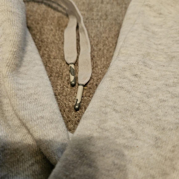 Victoria Secret Wide Leg Cozy Gray Sweatpants - Picture 3 of 5